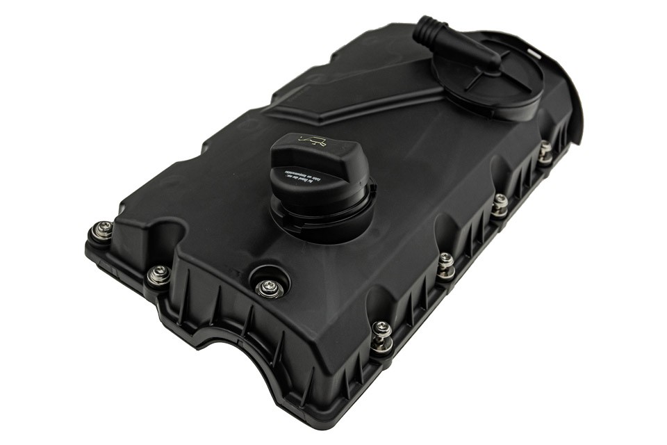ROCKER COVER compatible AUDI A3 1.9TDI 2000-,A4 1.9TDI 2000-,A6 1.9TDI 2001-,FORD GALAXY 1.9TDI 2005-,SEAT ALHAMBRA 1.9TDI 2000-,LEON 1.9TDI 2000-,SKODA OCTAVIA I/II 1.9TDI 2002 -,VW GOLF IV 1.9TDI 1998-,GOLF V 1.9TDI 2005-,PASSAT B5 1.9TDI 2000 -