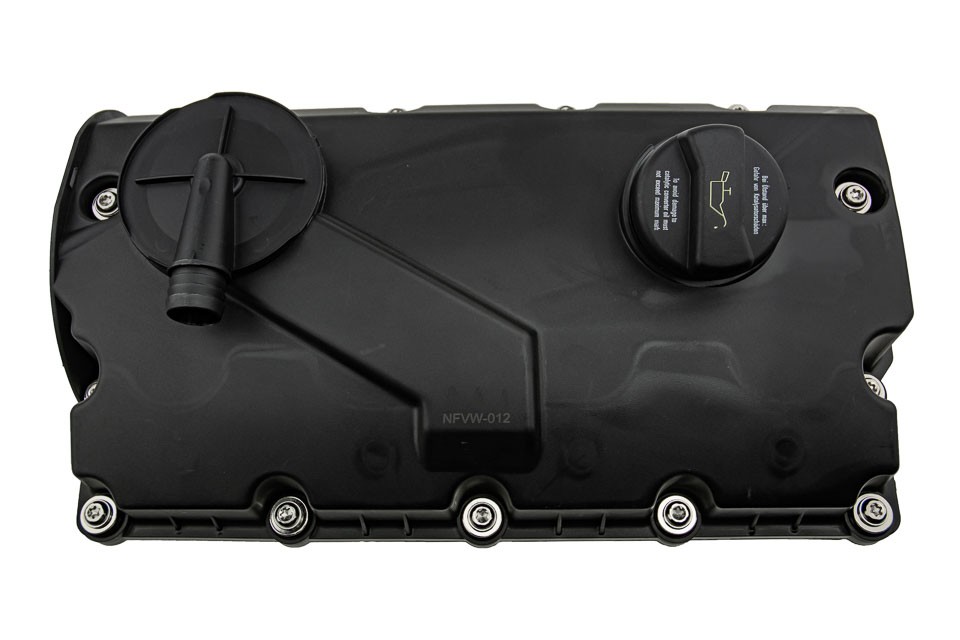 ROCKER COVER compatible AUDI A3 1.9TDI 2000-,A4 1.9TDI 2000-,A6 1.9TDI 2001-,FORD GALAXY 1.9TDI 2005-,SEAT ALHAMBRA 1.9TDI 2000-,LEON 1.9TDI 2000-,SKODA OCTAVIA I/II 1.9TDI 2002 -,VW GOLF IV 1.9TDI 1998-,GOLF V 1.9TDI 2005-,PASSAT B5 1.9TDI 2000 -