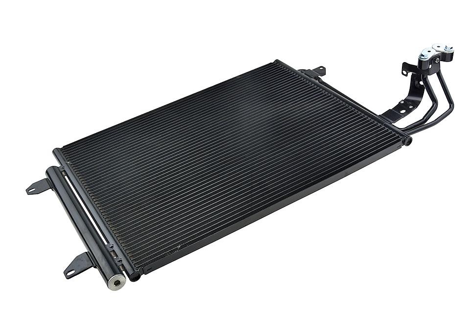 AIR CONDITIONING EVAPORATOR compatible VW CADDY III (2K, 2C) (04-) 1.2 TSI, TOURAN (1T1, 1T2) (03-) 1.4 TSI, (W/I DRYER, BLACK) - CCS-VW-016