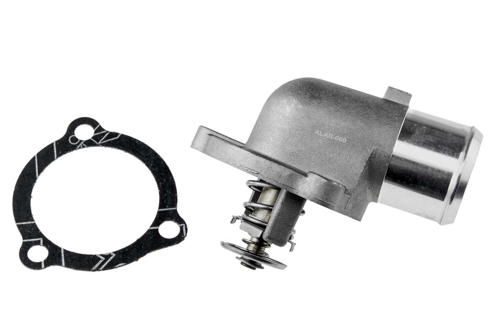 THERMOSTAT WITH cover compatible ALFA ROMEO 156 2.5, 3.2 GTA 00-05 166 2.0, 2.5, 3.0 98-07, SPIDER 3.0, LANCIA THESIS 3.0, 3.2 V6 02-09 - CTM-AR-000