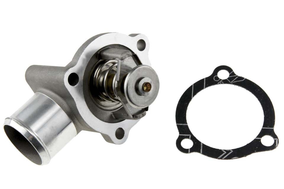 THERMOSTAT WITH cover compatible ALFA ROMEO 156 2.5, 3.2 GTA 00-05 166 2.0, 2.5, 3.0 98-07, SPIDER 3.0, LANCIA THESIS 3.0, 3.2 V6 02-09 - CTM-AR-000