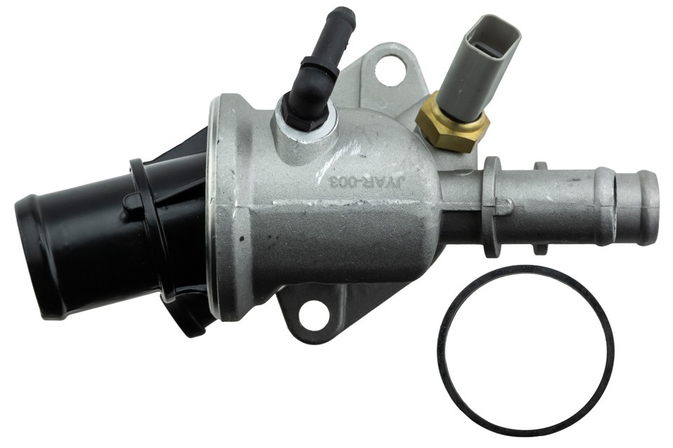 Thermostat with housing compatible ENG. 1.9/2.4JTD ALFA ROMEO 145, 146, 156, FIAT BRAVA, BRAVO I, MAREA, MULTIPLA, LANCIA KAPPA, LYBRA - CTM-AR-003