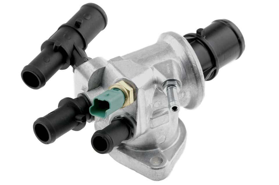 THERMOSTAT with cover compatible ALFA ROMEO 147 1.9JTD/JTDM 01-, FIAT MULTIPLA 1.9JTD 01-/WITH SENSOR/ - CTM-AR-004