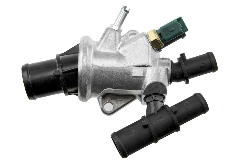 THERMOSTAT with cover compatible ALFA ROMEO 147 1.9JTD/JTDM 01-, FIAT MULTIPLA 1.9JTD 01-/WITH SENSOR/ - CTM-AR-004
