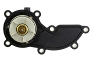 THERMOSTAT WITH HOUSING compatible AUDI A4 B8, A5, A6 ALLROAD C6, A6 ALLROAD C7, A6 C6, A6 C7, A7, A8 D4, Q5, Q7; PORSCHE CAYENNE, PANAMERA; VW TOUAREG 3.0/3.0H 10.08-09.18- CTM-AU-018