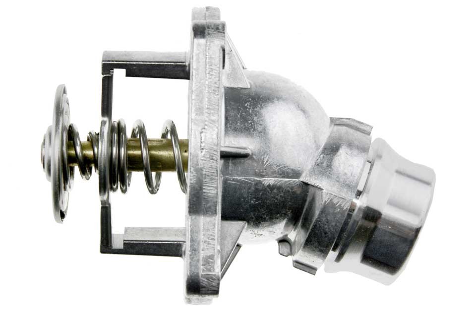 Thermostat with compatible lid BMW 1 E81 130i 06-11, E90 325i, 323i, 328i, 330i, 335i xDrive 04-11, 5 E60 523i, 525i/XI, 530i 05-10, 6 E63 630i 04-10, 7 E65 730i 05-08, X3 E83 2.5SI, 3.0SI 06-08, Z4 2.5SI, 3.0SI 05-09