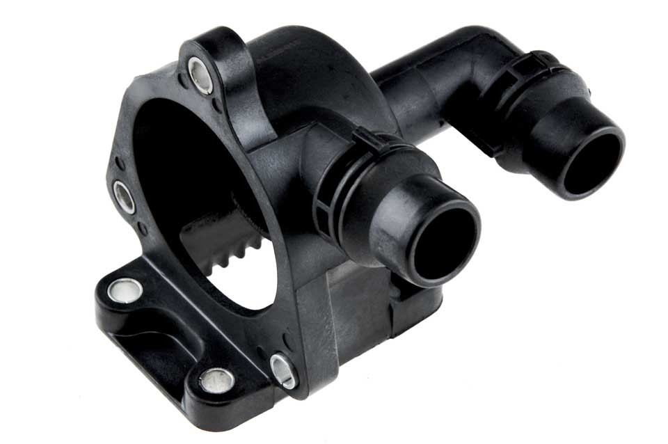 COOLANT FLANGE compatible BMW 1 E81 120I, 118D, 120D, 06-11, 3 E46 316I, 318D, 318I, 320I 01-03, 3 E90 316I, 320I, 320D 04-11 - CTM-BM-018