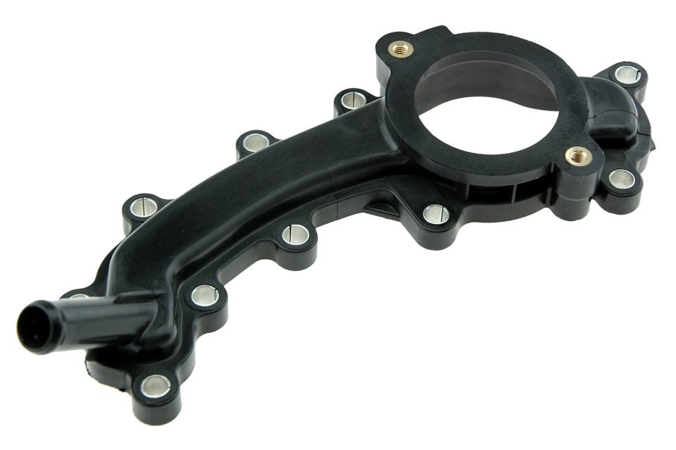 COOLANT FLANGE compatible JEEP GRAND CHEROKEE 3.6 11-18, CHEROKEE 3.2 14-, CHRYSLER 300C 3.6 11-, DODGE RAM 1500 3.6 13-, JOURNEY 3.6 12-, GRAND CARAVAN 3.6 11-, CHARGER 3.6 11- CTM-CH-015