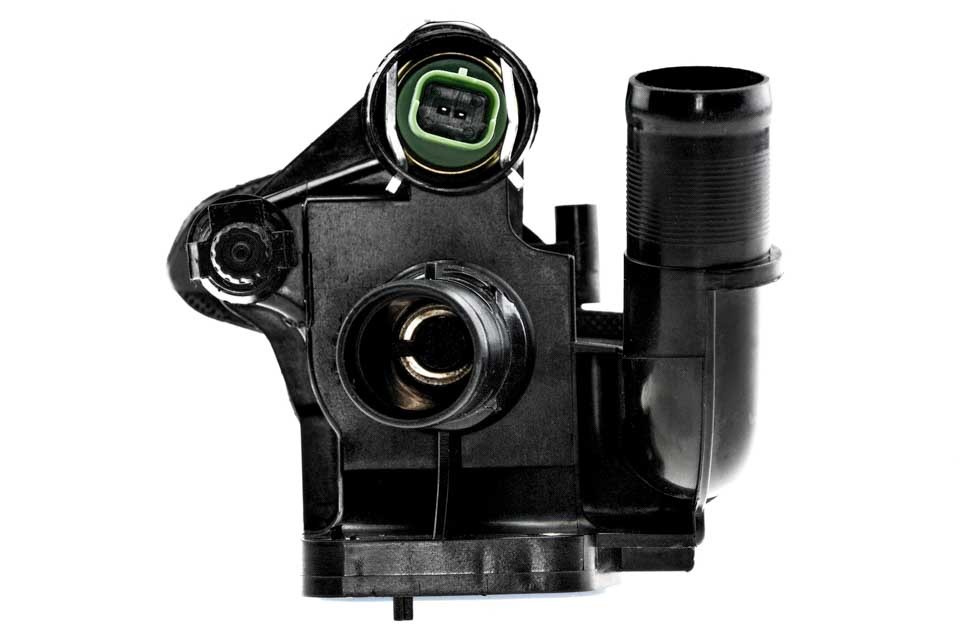 THERMOSTAT with housing compatible CITROEN 1.4HDI/1.6HDI BERLINGO 08-, C2 07-, C3 07-, C4 07-, C5 07-, JUMPY 07-, FORD 1.4TDCI/1.5TDCI/1.6TDCI B-MAX, C-MAX , FIESTA 08-, FOCUS II 10-, FOCUS III 10-, GALAXY, FUSION, MONDEO IV/V, S-MAX, TOURNEO CONNECT