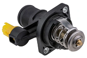 THERMOSTAT with casing compatible CITROEN C4 04-,C5 01-,XSARA 00-,PEUGEOT 206 00-,307 00-,308 08-,406 00-,407 04-,607 00-,807 02-,EXPERT 07-/ WITH SENSOR/- CTM-CT-016