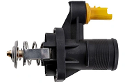 THERMOSTAT with casing compatible CITROEN C4 04-,C5 01-,XSARA 00-,PEUGEOT 206 00-,307 00-,308 08-,406 00-,407 04-,607 00-,807 02-,EXPERT 07-/ WITH SENSOR/- CTM-CT-016