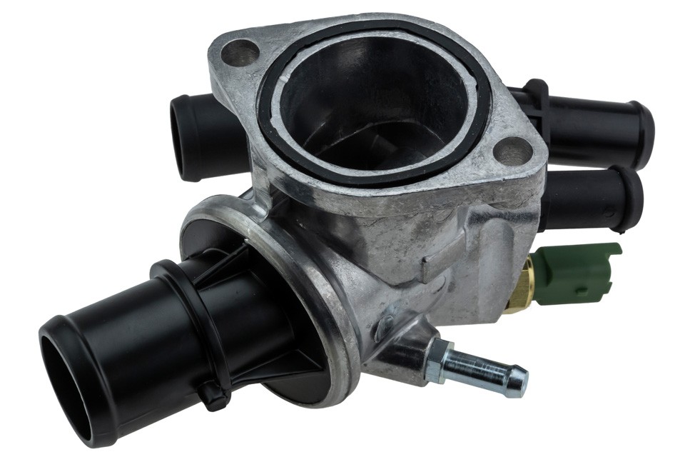 Thermostat with housing ALFA ROMEO 147 1.9 00-, FIAT BRAVO II 1.9 06-, STILO 1.9 02-, LANCIA THESIS 2.4 02- CTM-FT-015
