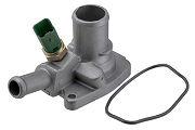 Thermostat with housing compatible FIAT 500, 500 C, PANDA, PUNTO, FORD KA, KA+ III, LANCIA YPSILON 0.9-1.2 07- CTM-FT-017