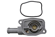 Thermostat with housing compatible FIAT 500, 500 C, PANDA, PUNTO, FORD KA, KA+ III, LANCIA YPSILON 0.9-1.2 07- CTM-FT-017