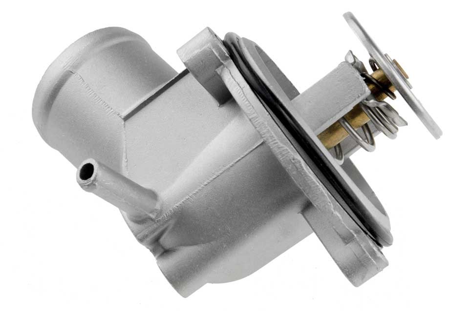 Thermostat housing compatible MERCEDES 2T/3T 95-06, V 200/230 97-03, ML W163 230 98-05, C W202 180/200/220/230 93-00 - CTM-ME-004