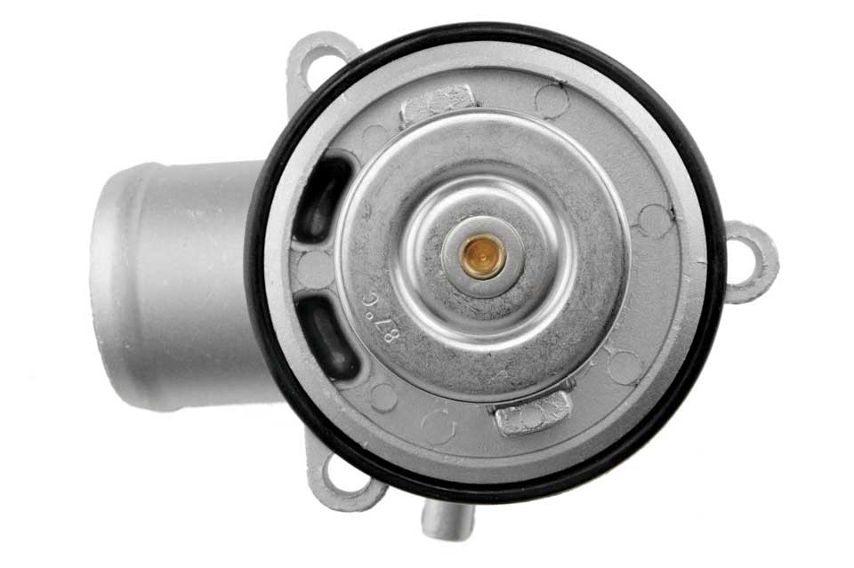 Thermostat housing compatible MERCEDES 2T/3T 95-06, V 200/230 97-03, ML W163 230 98-05, C W202 180/200/220/230 93-00 - CTM-ME-004