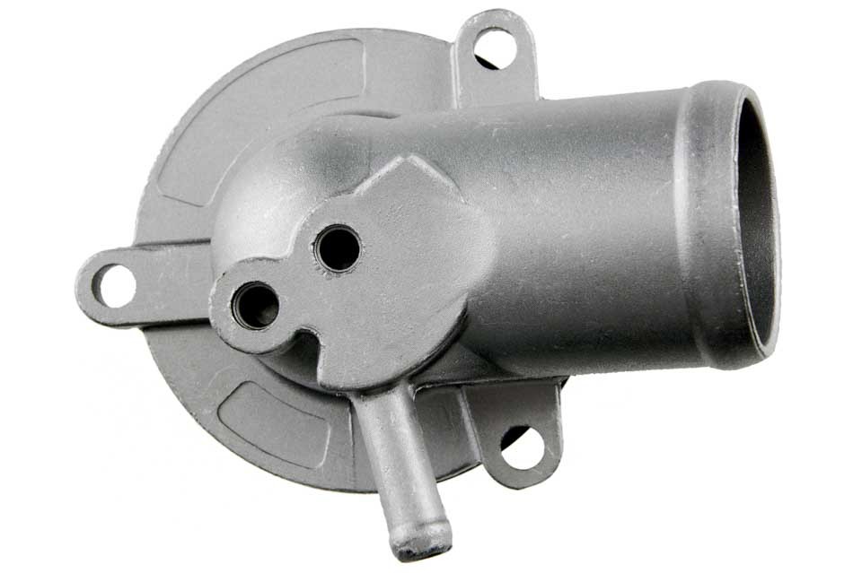 Thermostat housing compatible MERCEDES 2T/3T 95-06, V 200/230 97-03, ML W163 230 98-05, C W202 180/200/220/230 93-00 - CTM-ME-004