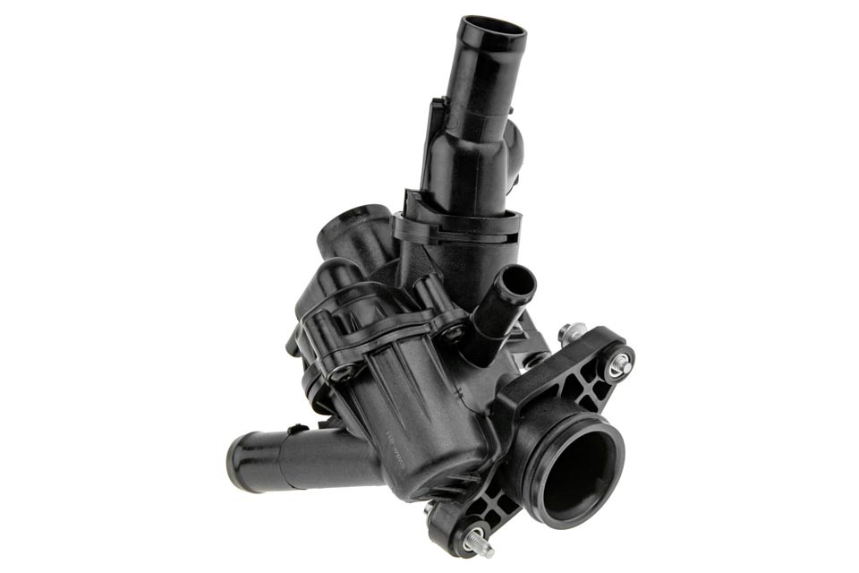 Thermostat housing MERCEDES CLA C117/X117 180/200/220/250/45AMG, A W176 160/180/200/220/250/45AMG 12-, B W246/W242 160//180/200/220/250 11- CTM-ME-011
