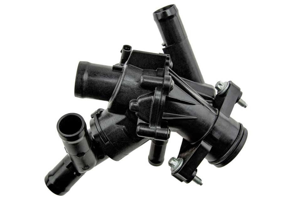 Thermostat housing MERCEDES CLA C117/X117 180/200/220/250/45AMG, A W176 160/180/200/220/250/45AMG 12-, B W246/W242 160//180/200/220/250 11- CTM-ME-011