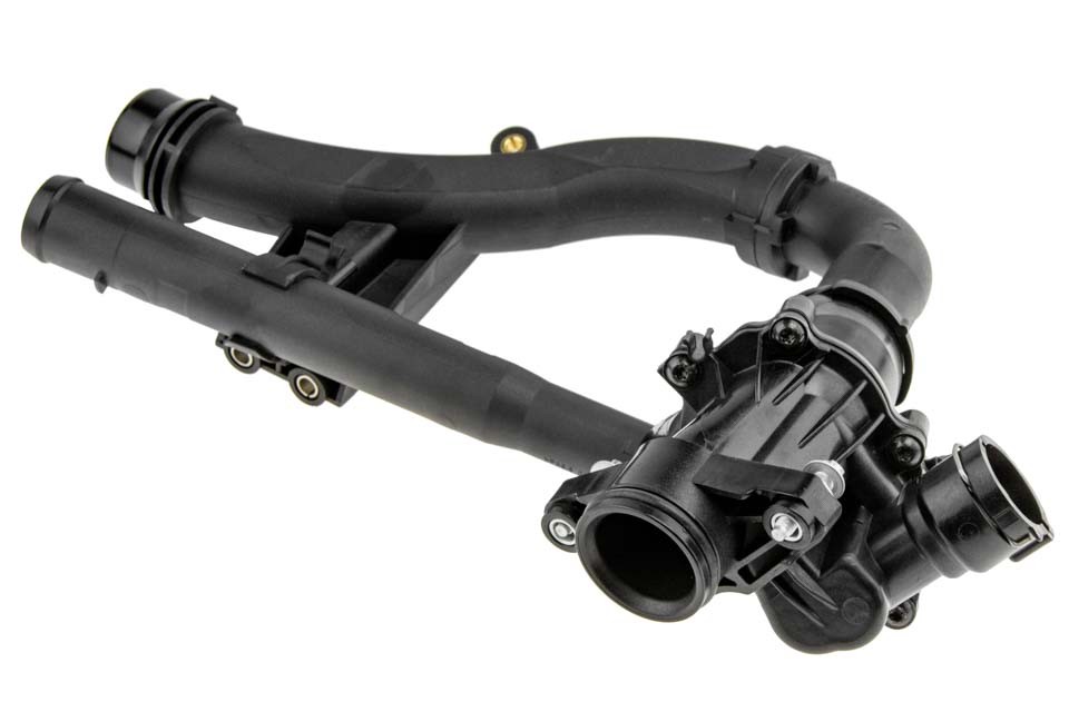 Thermostat housing compatible MERCEDES C W205/C205/A205/S205, E W213/C238/A238/S213, GLC X253/C253, SLC R172, SLK R172 - CTM-ME-013
