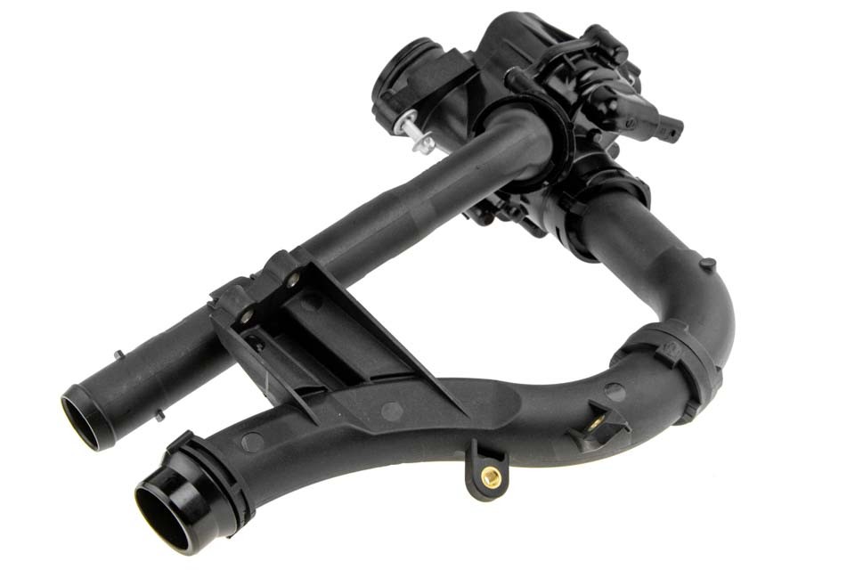 Thermostat housing compatible MERCEDES C W205/C205/A205/S205, E W213/C238/A238/S213, GLC X253/C253, SLC R172, SLK R172 - CTM-ME-013