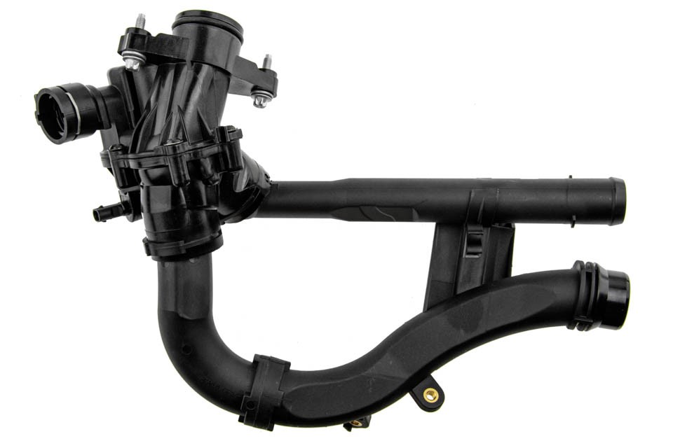 Thermostat housing compatible MERCEDES C W205/C205/A205/S205, E W213/C238/A238/S213, GLC X253/C253, SLC R172, SLK R172 - CTM-ME-013