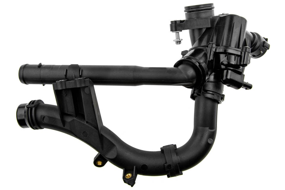 Thermostat housing compatible MERCEDES C W205/C205/A205/S205, E W213/C238/A238/S213, GLC X253/C253, SLC R172, SLK R172 - CTM-ME-013