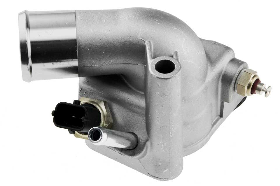 THERMOSTAT with case compatible OPEL CORSA C 1.8 00-09, ASTRA H 1.8 04-10, MERIVA 1.8 03-10, VECTRA C 1.8 02- /WITH SENSOR/ - CTM-PL-007