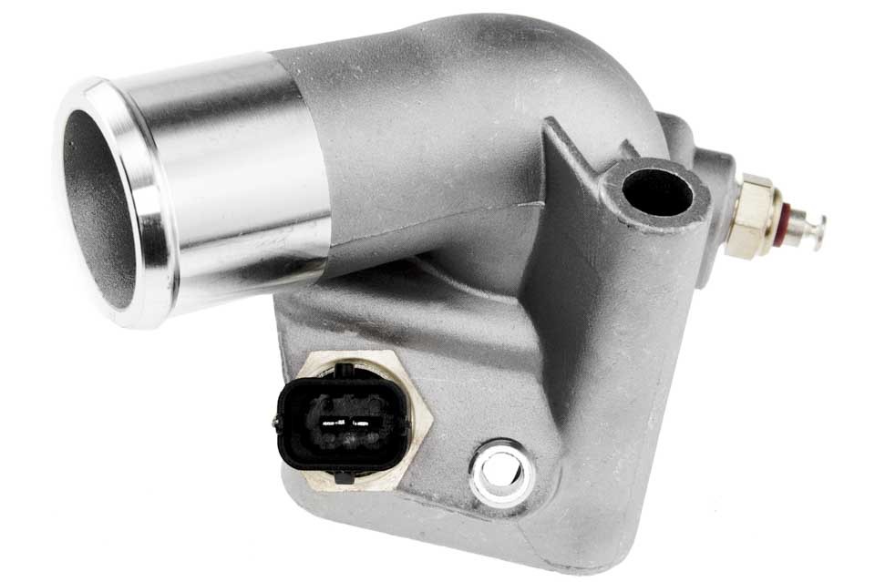 THERMOSTAT with case compatible OPEL CORSA C 1.8 00-09, ASTRA H 1.8 04-10, MERIVA 1.8 03-10, VECTRA C 1.8 02- /WITH SENSOR/ - CTM-PL-007