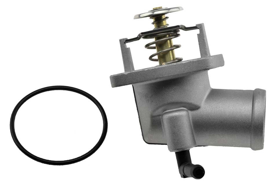 THERMOSTAT with case compatible OPEL ENG.1.4,1.6 ASTRA G 98-, CORSA C 00-, MERIVA 03-, VECTRA B/C 95-, ZAFIRA A/B 99-, CHEVROLET LACETTI 1.8 05- CTM-PL-010