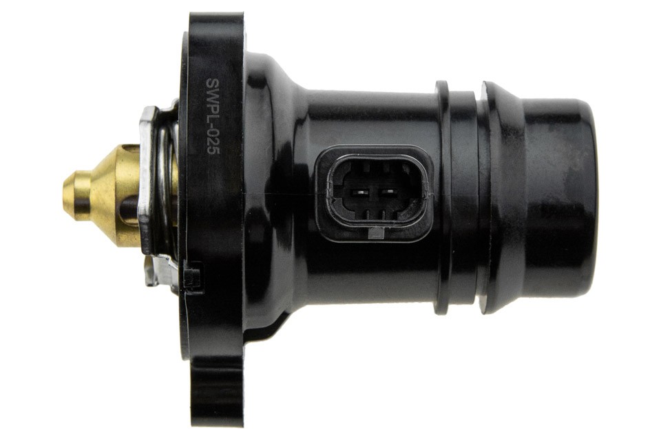Thermostat with housing compatible OPEL ADAM 1.2/ 1.4 12-, ASTRA J 1.4 09-, CORSA D 1.2/1.4 09-, CORSA E 1.4/ 1.6 15- CTM-PL-025