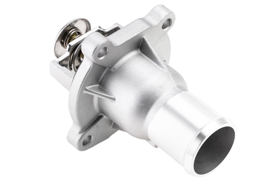 Thermostat with housing compatible OPEL ASTRA H, ASTRA H GTC, CORSA D, CORSA E, INSIGNIA A, MERIVA A, ZAFIRA B, ZAFIRA B/MINIVAN, SAAB 9-5 1.6/1.6CNG 03.05- CTM-PL-027