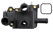 THERMOSTAT with case compatible OPEL ASTRA G, ASTRA H, ASTRA H CLASSIC 1.4-1.8, ALFA ROMEO 159 1.8, CHEVROLET AVEO, AVEO/KALOS, CRUZE, ORLANDO, TRAX - CTM-PL-030