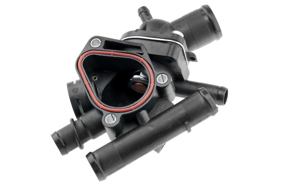 Thermostat with case compatible RENAULT CLIO II 1.9D 98-, MEGANE I 1.9D/TDI 96-03, KANGOO 1.9D 97- CTM-RE-004