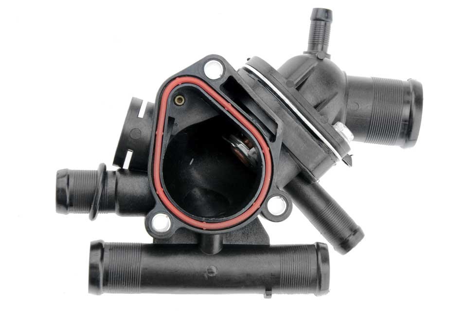 Thermostat with case compatible RENAULT CLIO II 1.9D 98-, MEGANE I 1.9D/TDI 96-03, KANGOO 1.9D 97- CTM-RE-004
