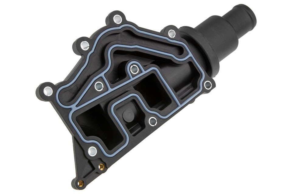 Thermostat with housing compatible RENAULT CLIO III 1.6 05-, MEGANE II 1.6 02-, MODUS 1.6 04- CTM-RE-016