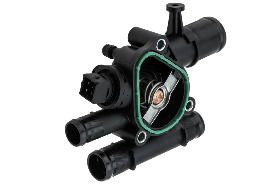 Thermostat with housing compatible ENG 1.9DCI NISSAN PRIMERA, RENAULT GRAND SCENIC II, KANGOO EXPRESS, MEGANE II, SCENIC II, SUZUKI GRAND VITARA II - CTM-RE-020