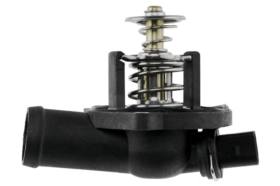 Thermostat with housing compatible VW GOLF IV 1.6 FSI 02-06, BORA 1.6 FSI 02-05, AUDI A2 1.6 FSI 02-05 - CTM-VW-004