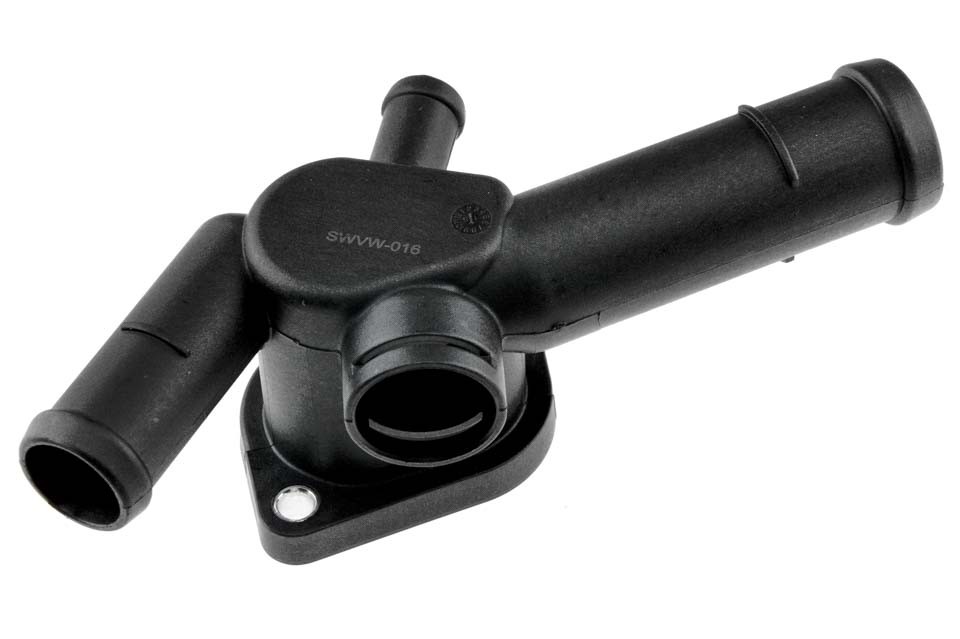 COOLANT FLANGE compatible VW GOLF IV 1.6, 2.0 99-02, MULTIVAN V 2.0 03-16, NEW BEETLE 2.0 98-10, SKODA OCTAVIA I 1.6, 2.0 97-07, SEAT IBIZA IV 2.0 02-09 - CTM-VW- 016