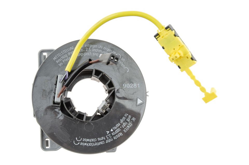 AIRBAG SPIRAL SPRING compatible OPEL ASTRA G 1998-, ASTRA H 2004-, CORSA C 2000-, ZAFIRA A 1999-/WTYCZKA NR 1:8 PINS, 2 KOSTKI/ - EAS-PL-004