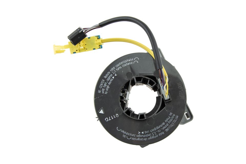 AIRBAG SPIRAL SPRING compatible OPEL ASTRA G 1998-, CORSA C 2000-, ZAFIRA A 1999-/WTYCZKA NR 1:8 PINS, DWIE KOSTKI/ -EAS-PL-005