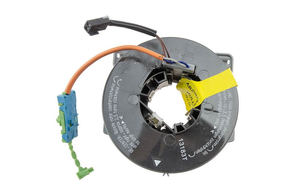 AIRBAG SPIRAL SPRING compatible OPEL CORSA C 2000-, COMBO C 2001-, MERIVA A 2003-, TIGRA B 2004-/WTYCZKA NR 1:8 PINS, 2 KOSTKI/ -EAS-PL-006