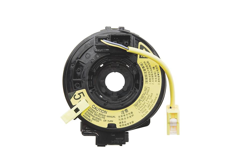 AIRBAG SPIRAL SPRING compatible TOYOTA COROLLA 2001-2006,COROLLA VERSO 2001-2003,YARIS 1999-2005,CELICA 1999-2005,AVENSIS VERSO 2001-2005,PREVIA 2000-2005,RAV4 2000-2005/WTYCZKA NR 1:2 PINS,WTYCZKA NO 2:2 PINS,WT - EAS-TY-011