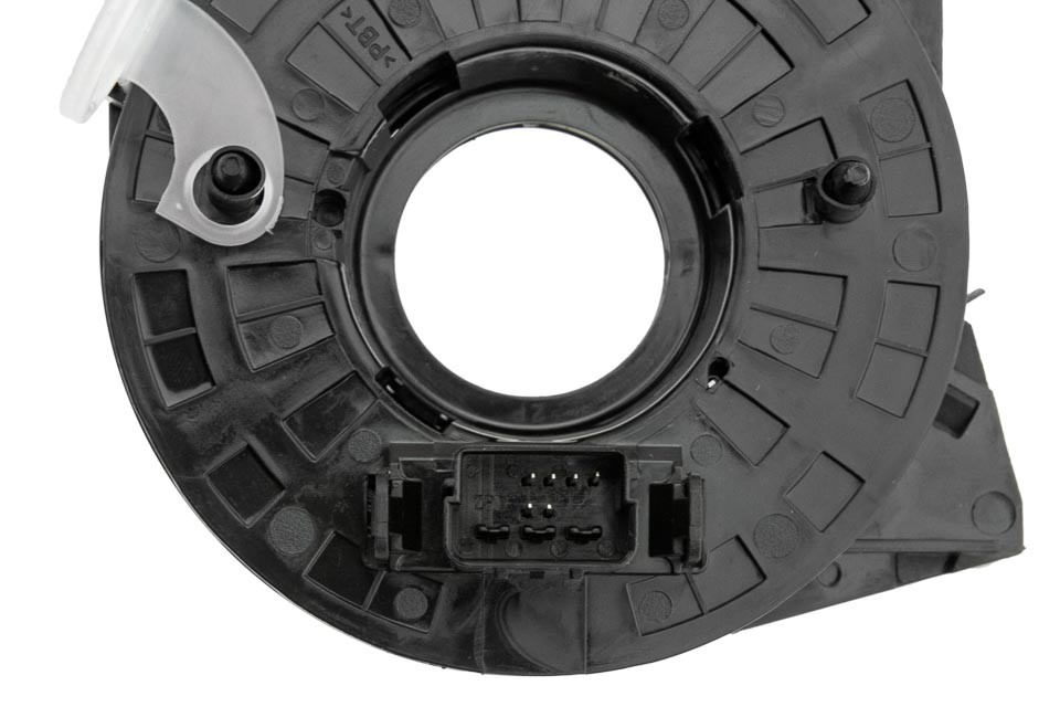 AIRBAG SPIRAL SPRING compatible SEAT CORDOBA 2002-,IBIZA 2002-,FABIA II 2006-,ROOMSTER 2006-,VW TRANSPORTER T5 2004-/WTYCZKA NR 1:6 PINS,WTYCZKA NR 2:6 PINS/ - EAS-VW-008