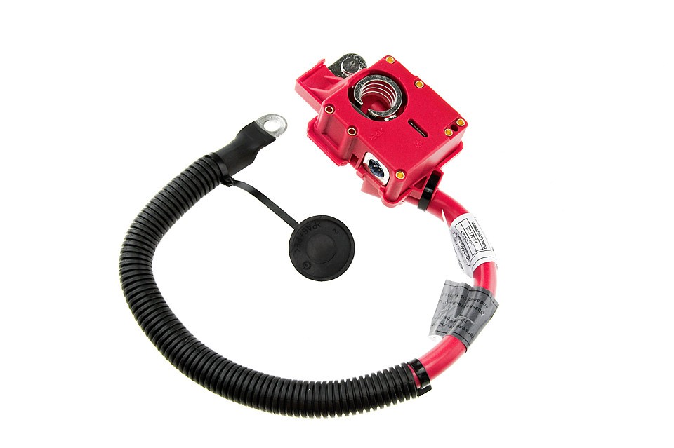BATTERY CLAMP PLUS compatible BMW X5 E70 2006-,X6 E71 2007-/ BATTERY POSITIVE TERMINAL WITH PYROTECHNIC FUSE/ - EBP-BM-002