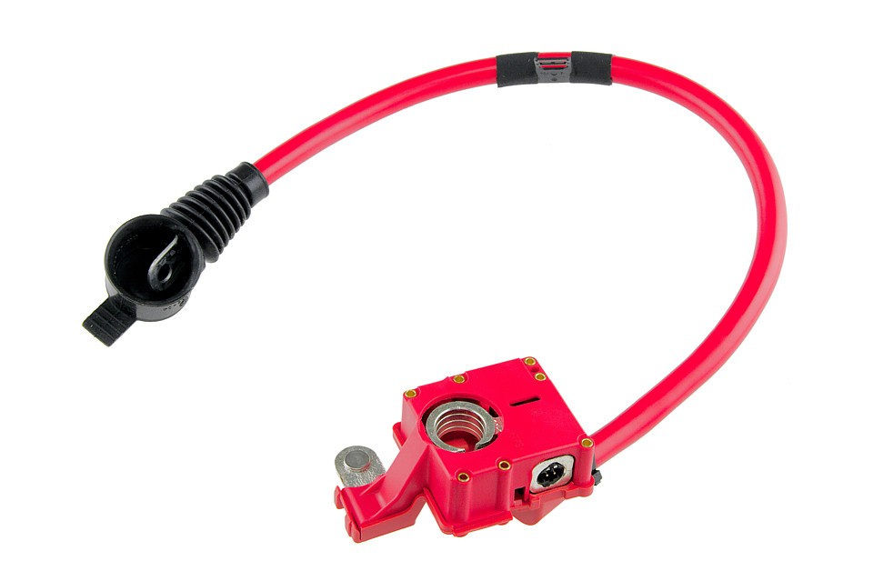 ACCUMULATOR CLAMP PLUS compatible BMW 7 F01/F02/F03/F04/ 2008-/BATTERY POSITIVE TERMINAL WITH PYROTECHNIC FUSE/ - EBP-BM-005