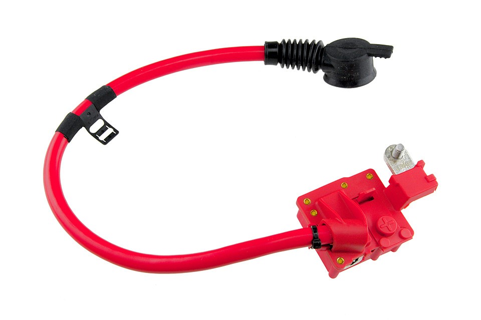 ACCUMULATOR CLAMP PLUS compatible BMW 7 F01/F02/F03/F04/ 2008-/BATTERY POSITIVE TERMINAL WITH PYROTECHNIC FUSE/ - EBP-BM-005