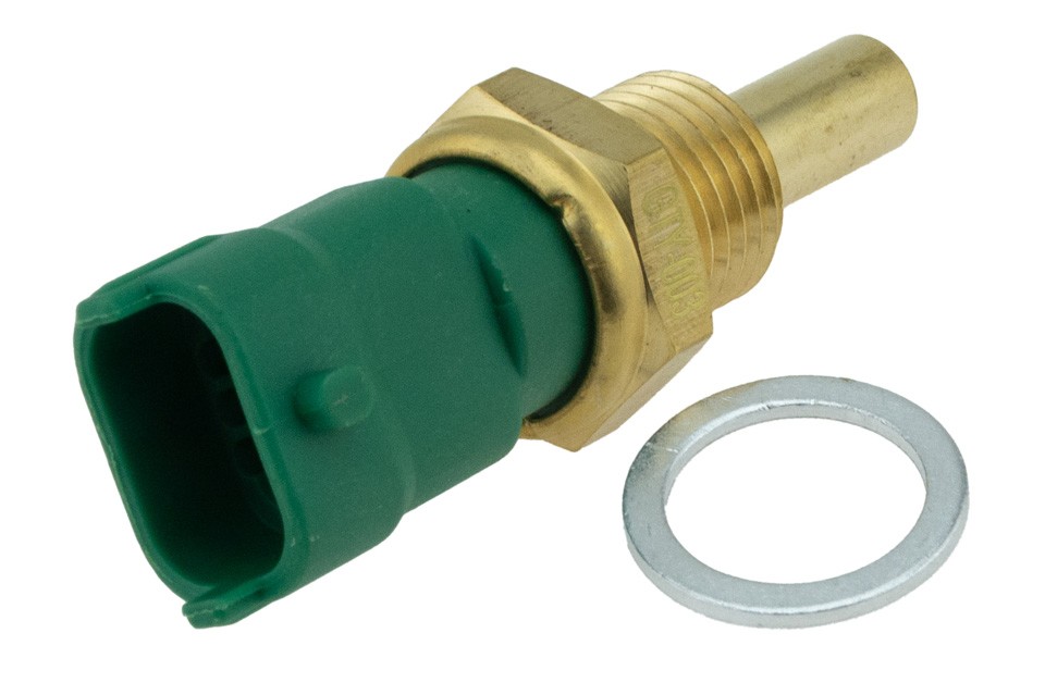 WATER TEMPERATURE SENSOR ENG.1.4D-3.0D compatible TOYOTA YARIS, AURIS, COROLLA, IQ; VOLVO C30,C70 II,S40 II,S60 I,S80 II,V50,V70 II/III,XC60 I,XC70 II,XC90 I; FORD RANGER; MAZDA BT-50; SUBARU TREASIA; 2001- ECT-TY-003