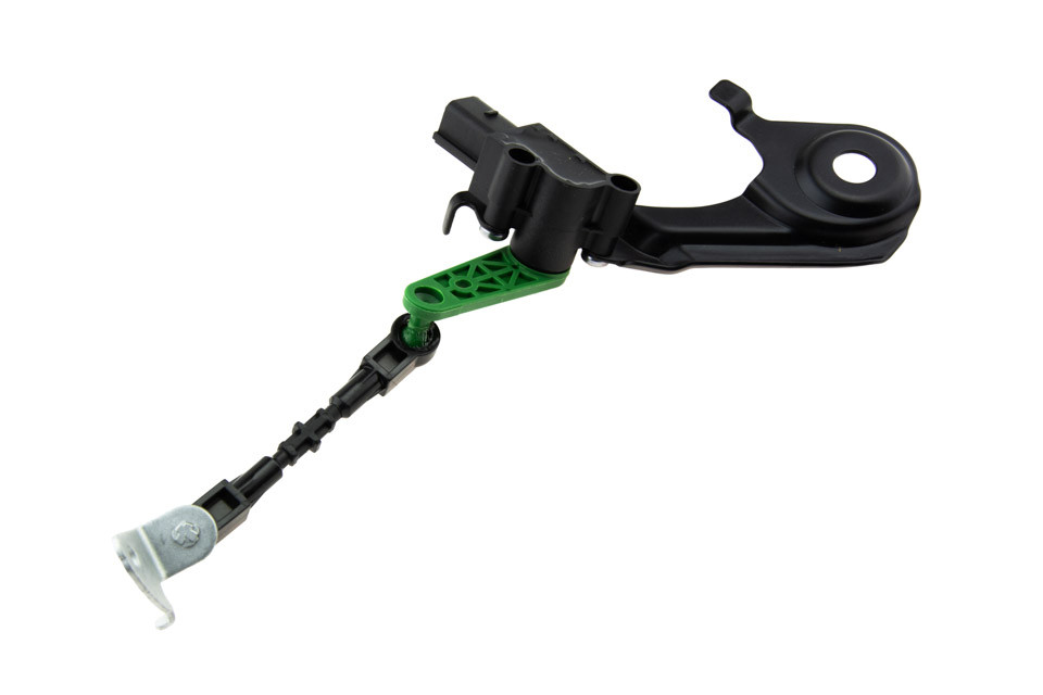 HEADLIGHT LEVEL SENSOR / LOCATION: REAR RIGHT SIDE BUMPER FOR VEHICLES WITH AIR SUSPENSION / compatible AUDI A6 2010-, A7 SPORTBACK 2010-, A8 2010- ECX-AU-013