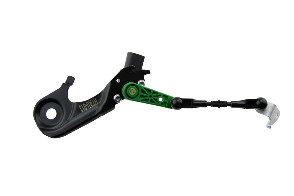 HEADLIGHT LEVEL SENSOR / LOCATION: REAR RIGHT SIDE BUMPER FOR VEHICLES WITH AIR SUSPENSION / compatible AUDI A6 2010-, A7 SPORTBACK 2010-, A8 2010- ECX-AU-013